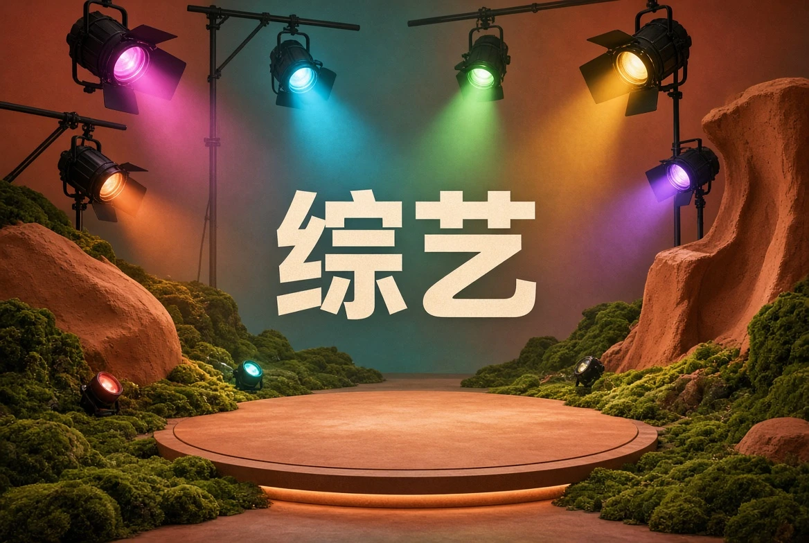 综艺会客厅主题视觉