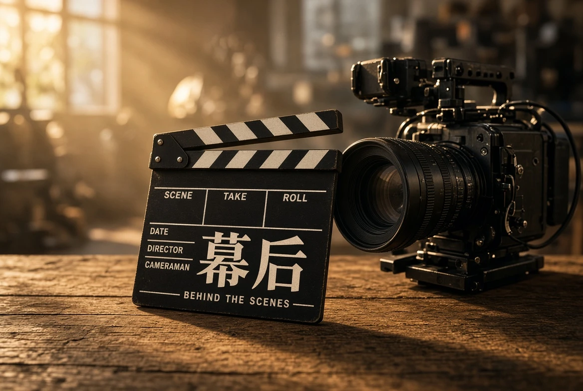 幕后放映主题视觉